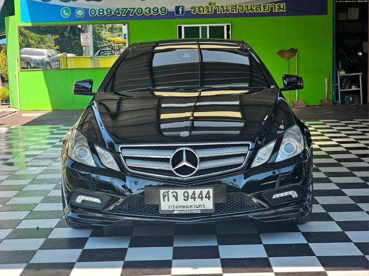 Mercedes-Benz E-Class 2010 E250 AMG Sedan เบนซิน ไม่ติดแก๊ส เกียร์อัตโนมัติ ดำ รูปที่ 3