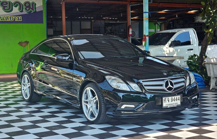 Mercedes-Benz E-Class 2010 E250 AMG Sedan เบนซิน ไม่ติดแก๊ส เกียร์อัตโนมัติ ดำ