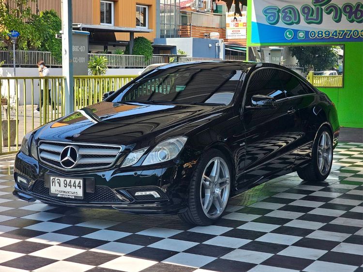 Mercedes-Benz E-Class 2010 E250 AMG Sedan เบนซิน ไม่ติดแก๊ส เกียร์อัตโนมัติ ดำ รูปที่ 2
