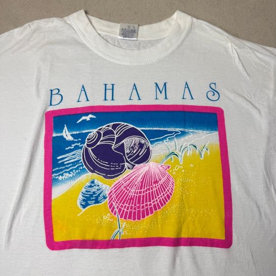 เสื้อยืด Bahama Tee ผ้าร้อยนิ่ม Size L