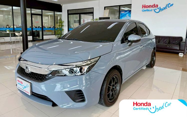 Honda City 2021 1.0 SV Sedan เบนซิน ไม่ติดแก๊ส เกียร์อัตโนมัติ เทา