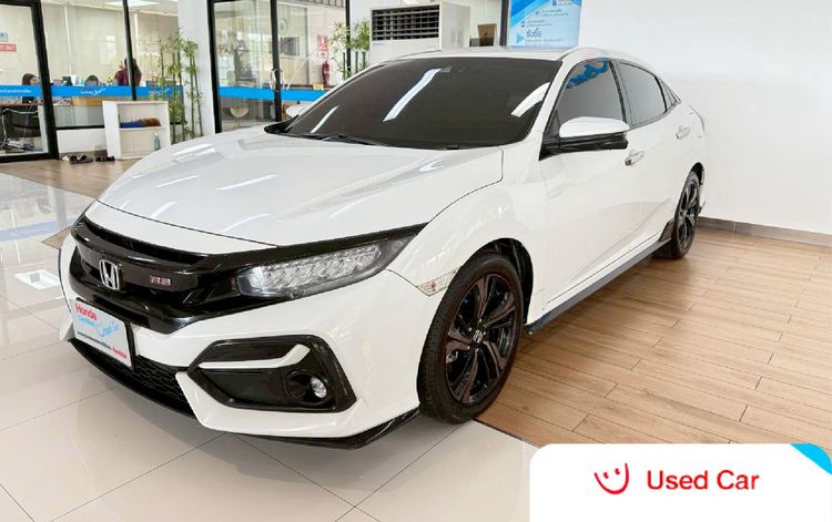รถ Honda Civic 1.5 Turbo RS สี ขาว