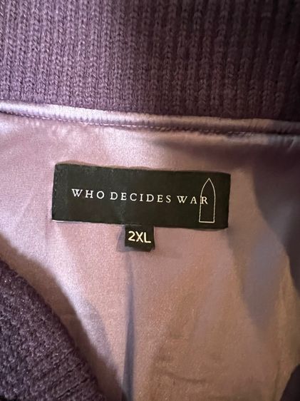 jacket vanson supreme กับ who decides war อก49-52 รูปที่ 8