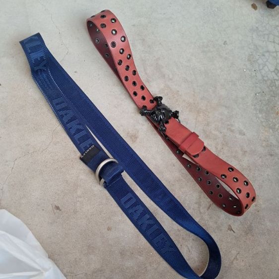 เข็มขัด Oakley 2เส้น วินเทจ ของแท้ สภาพสวย รูปที่ 6