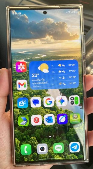 s23 Ultra 256 ซื้อเองใช้เองมือเดียว ไม่ติดสัญญาเครื่องศูนย์ไทย สภาพดีไม่มีรอย มีแต่ฝุ่น  รูปที่ 3