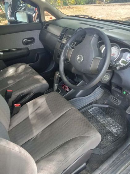 Nissan Tiida 2010 1.6 G เบนซิน ไม่ติดแก๊ส เกียร์อัตโนมัติ เทา รูปที่ 4