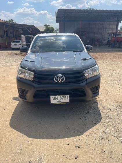 Toyota Hilux Revo 2016 2.4 J Pickup ดีเซล ไม่ติดแก๊ส เกียร์ธรรมดา ขาว รูปที่ 2