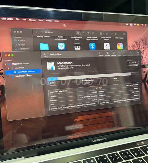 MACBOOK PRO 13” (2019 Touch Bar)  รูปที่ 6