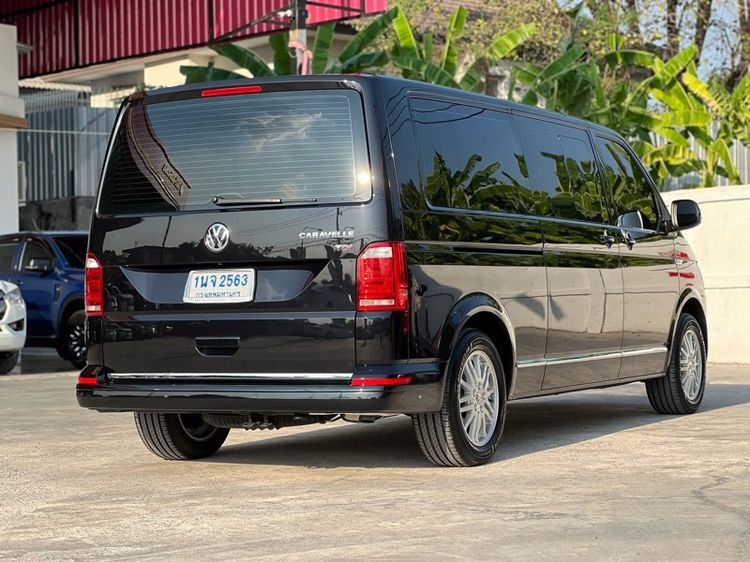 Volkswagen Caravelle 2017 2.0 TDi Van ดีเซล ไม่ติดแก๊ส เกียร์อัตโนมัติ ดำ รูปที่ 4