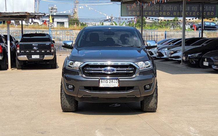 Ford Ranger 2019 2.2 Hi-Rider XLT Pickup ดีเซล ไม่ติดแก๊ส เกียร์ธรรมดา เทา รูปที่ 2