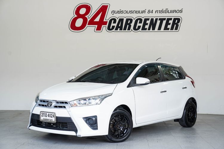 Toyota Yaris 2013 1.2 G Sedan เบนซิน ไม่ติดแก๊ส เกียร์อัตโนมัติ ขาว รูปที่ 2