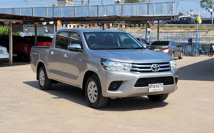 Toyota Hilux Revo 2017 2.4 J Plus Pickup ดีเซล ไม่ติดแก๊ส เกียร์ธรรมดา เทา รูปที่ 3