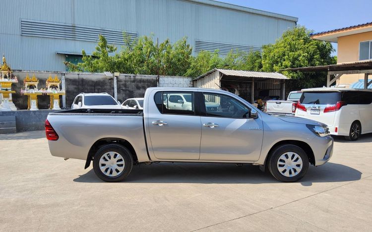 Toyota Hilux Revo 2017 2.4 J Plus Pickup ดีเซล ไม่ติดแก๊ส เกียร์ธรรมดา เทา รูปที่ 4