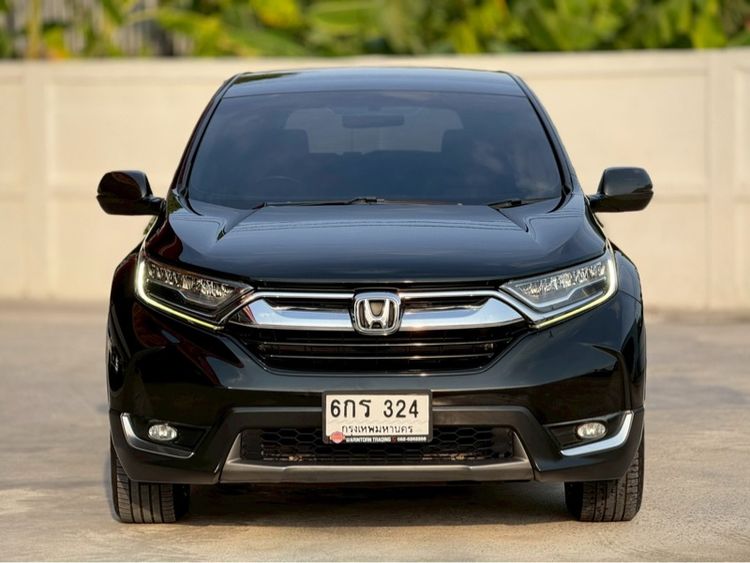 Honda CR-V 2017 2.4 E Utility-car เบนซิน ไม่ติดแก๊ส เกียร์อัตโนมัติ ดำ รูปที่ 2