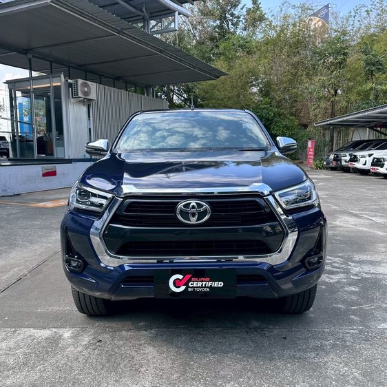 Toyota Hilux Revo 2022 2.4 Prerunner Mid Pickup ดีเซล ไม่ติดแก๊ส เกียร์อัตโนมัติ น้ำเงิน รูปที่ 2