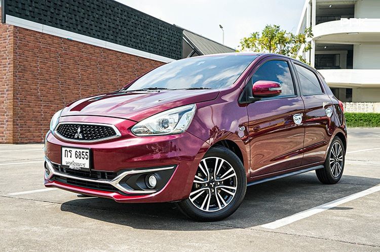 รถ Mitsubishi Mirage 1.2 GLS Limited สี แดง
