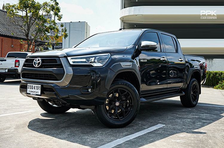 Toyota Hilux Revo 2022 2.4 Prerunner Mid Pickup ดีเซล ไม่ติดแก๊ส เกียร์อัตโนมัติ ดำ