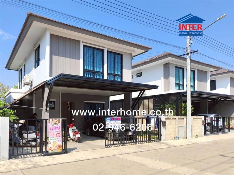 บ้านเดี่ยว 2 ชั้น 37.5 ตร.ว. หมู่บ้านฉัตรหลวง17 รังสิต-คลอง3 ใกล้ตลาดไทยสมบูรณ์ รังสิต-คลองสาม ถนนเลียบคลองสาม ถนนวิภาวดีรังสิต คลองหลวง รูปที่ 2