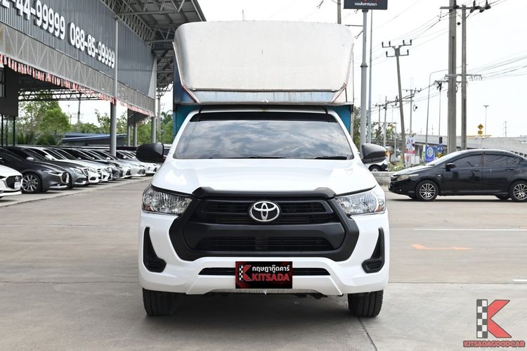 Toyota Hilux Revo 2023 2.4 Entry Pickup ดีเซล ไม่ติดแก๊ส เกียร์อัตโนมัติ ขาว รูปที่ 2