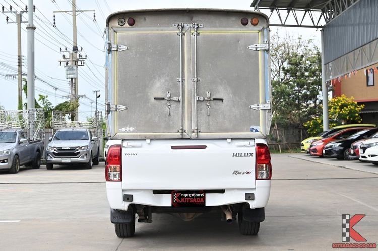 Toyota Hilux Revo 2023 2.4 Entry Pickup ดีเซล ไม่ติดแก๊ส เกียร์อัตโนมัติ ขาว รูปที่ 4