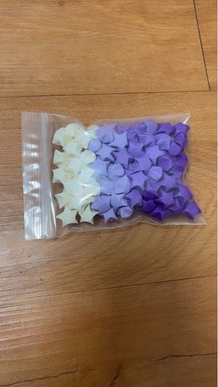 ดาวกระดาษพับสำเร็จ