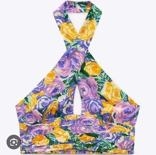 เสื้อผุกคอลายดอกสวยมากเเบร์นZARAเเท้ไซร์Mของใหม่มือ1น่ะค่ะ รูปที่ 9