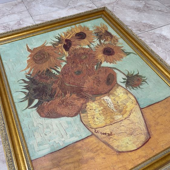 Sunflowers - Vincent Van Gogh (1853 - 1890) Edition 2900 รูปที่ 6