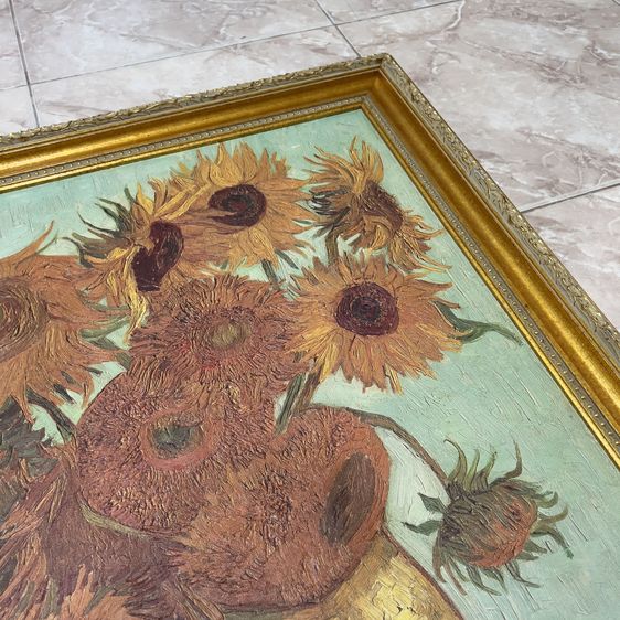 Sunflowers - Vincent Van Gogh (1853 - 1890) Edition 2900 รูปที่ 5