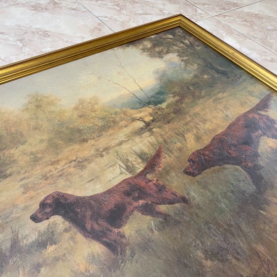 Setters at Point - Leonard Percival Rosseau - Edition size 1,500  รูปที่ 6