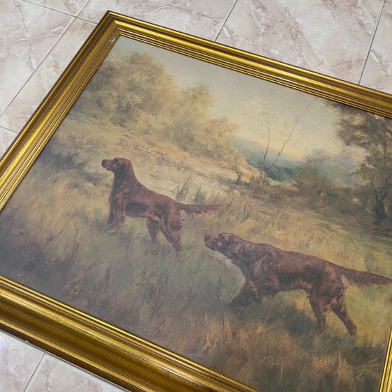 Setters at Point - Leonard Percival Rosseau - Edition size 1,500  รูปที่ 5