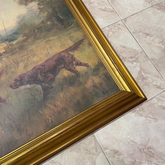 Setters at Point - Leonard Percival Rosseau - Edition size 1,500  รูปที่ 4