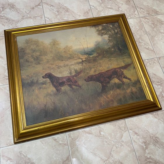 Setters at Point - Leonard Percival Rosseau - Edition size 1,500 