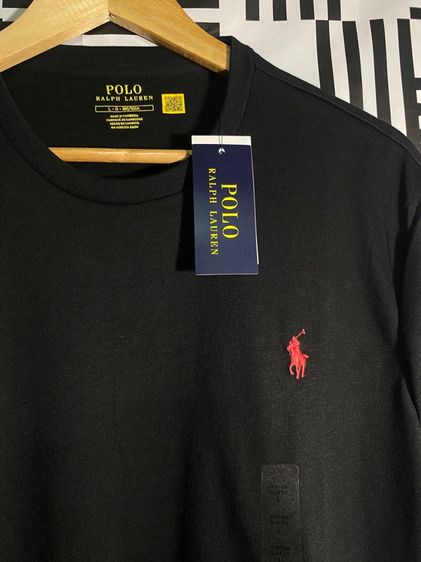 เสื้อยืด Polo Ralph สีดำ รูปที่ 2