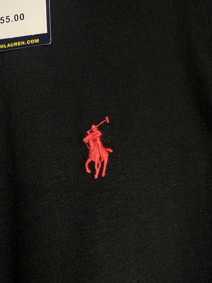 เสื้อยืด Polo Ralph สีดำ รูปที่ 5