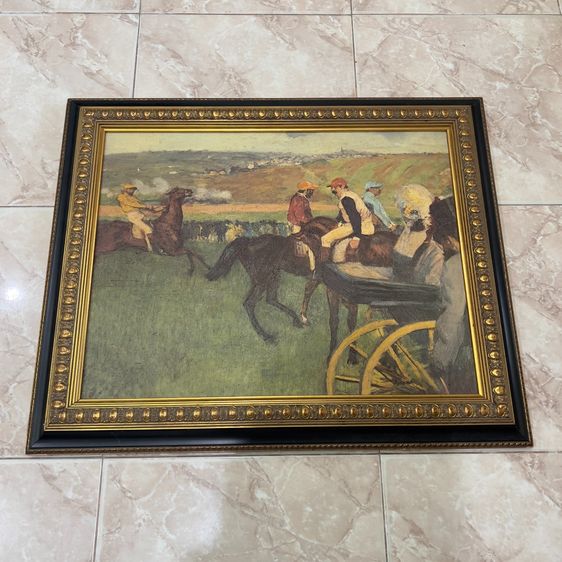 At The Races - Edgar Degas (1834 - 1917) - Edition Size 2,900 รูปที่ 3