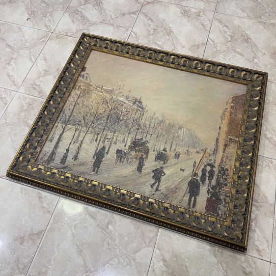 Winter Scene Painting