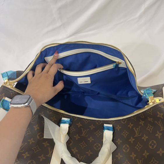 NBA LV Duffle Bag Brown - มือสอง (Used) ซื้อมายังไม่ได้ใช้งาน รูปที่ 15