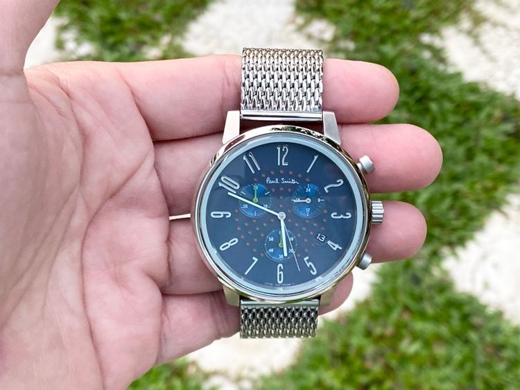น้ำเงิน นาฬิกาPaul Smith Church Street Chronograph แท้ศูนย์