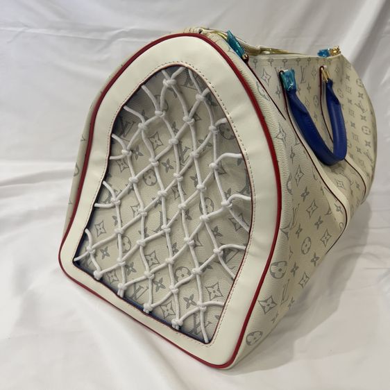 NBA LC Duffle Bag White - มือสอง (Used) ซื้อมายังไม่ได้ใช้งาน รูปที่ 4