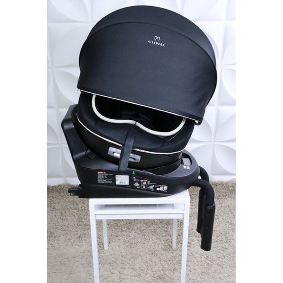 คาร์ซีทมือสอง AILEBEBE Kurutto 4i Grance สีดำ รูปที่ 4