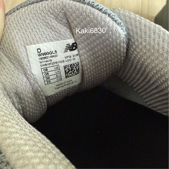 New balance  W990GL5 มือ2  รูปที่ 4