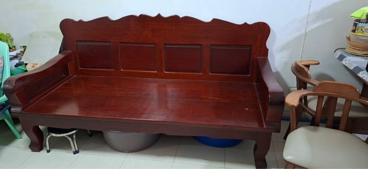 ตั่งเก้าอี้ไม้สัก รูปที่ 2