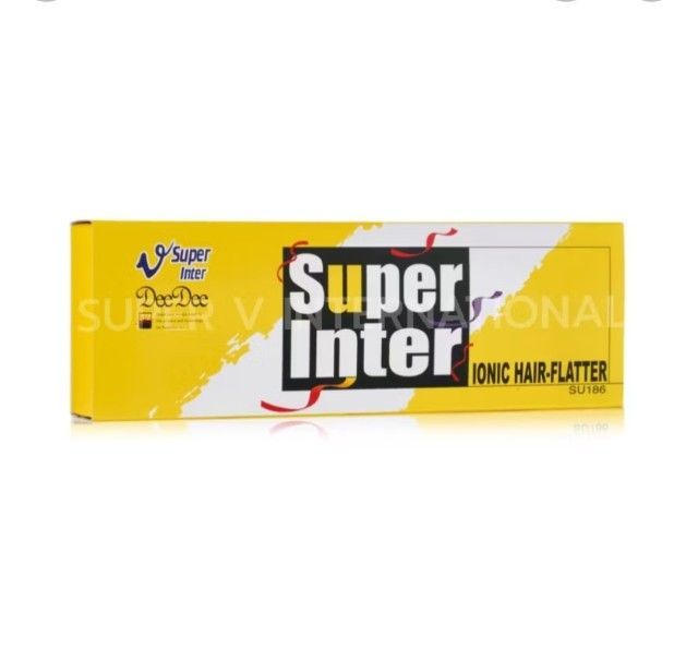  ส่งต่อSuper V เครื่องหนีบผม Super V Inter DD186 จากบริษัท ซุปเปอร์วี ไม่มีกล่อง