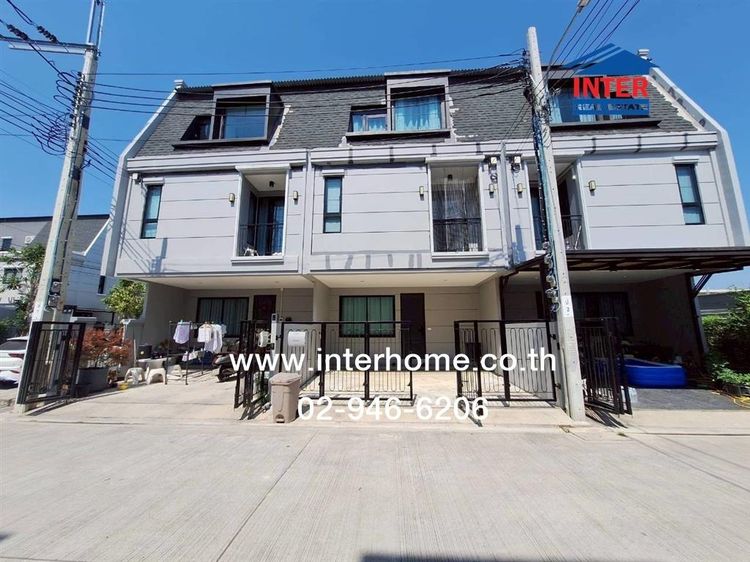 ทาวน์โฮม 3 ชั้น 19.3 ตร.ว. หมู่บ้านเกรทเทียร์ทาวน์ บางนา-เทพารักษ์ ซอยที่ดินไทย ถนนเทพารักษ์ ถนนแพรกษา บางพลีใหญ่ สมุทรปราการ