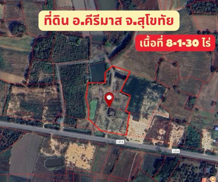 ประกาศขายที่ดินพร้อมสิ่งปลูกสร้าง