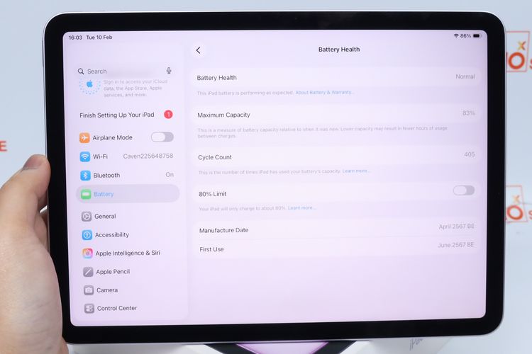 iPad Air M2 11" 128GB WiFi - ID26020139 รูปที่ 12
