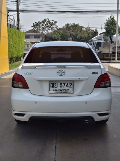 Toyota Vios 2009 1.5 GT Street Sedan เบนซิน เกียร์อัตโนมัติ ขาว รูปที่ 4