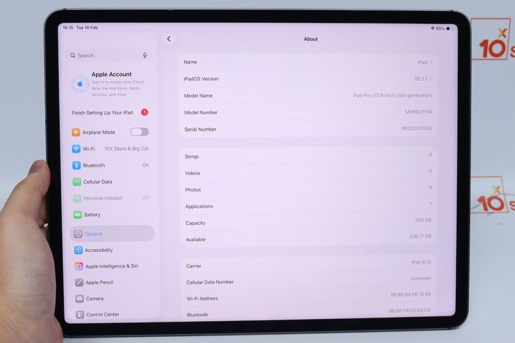 iPad Pro 12.9" M1 256GB WiFi+Cellular - ID26020131 รูปที่ 13
