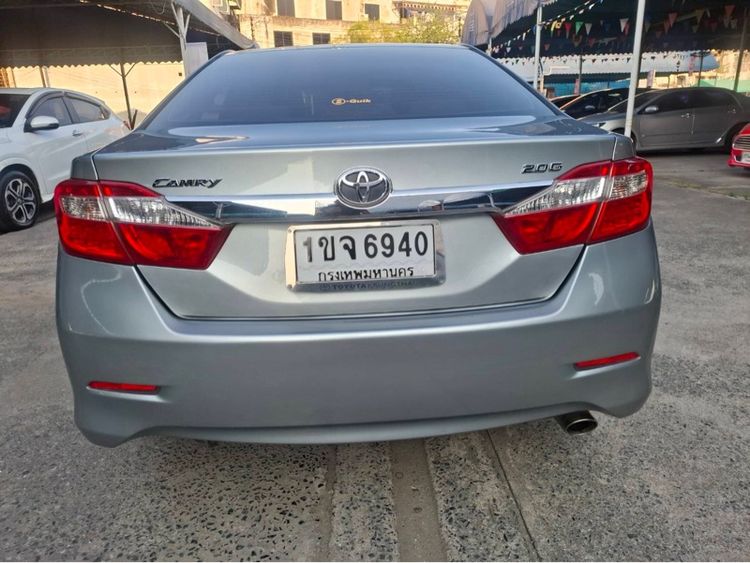 Toyota Camry 2012 2.0 G Sedan เบนซิน LPG เกียร์อัตโนมัติ เทา รูปที่ 4