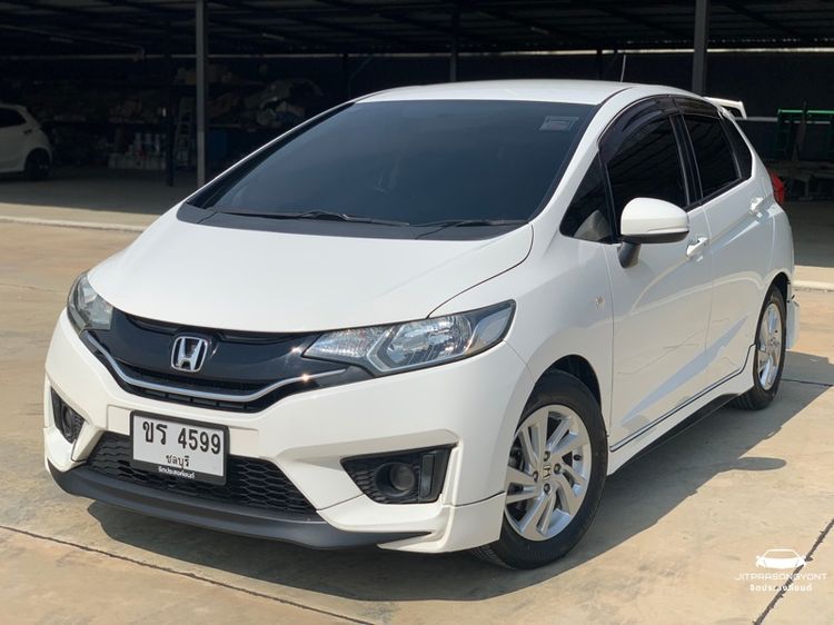 Honda Jazz 2014 1.5 V i-VTEC Sedan เบนซิน เกียร์อัตโนมัติ ขาว รูปที่ 4